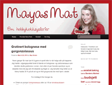 Tablet Screenshot of mayasmat.com